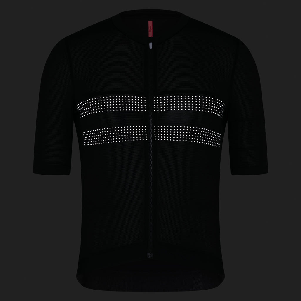 Men's Brevet Lightweight Jersey III - Black/Black Reflective