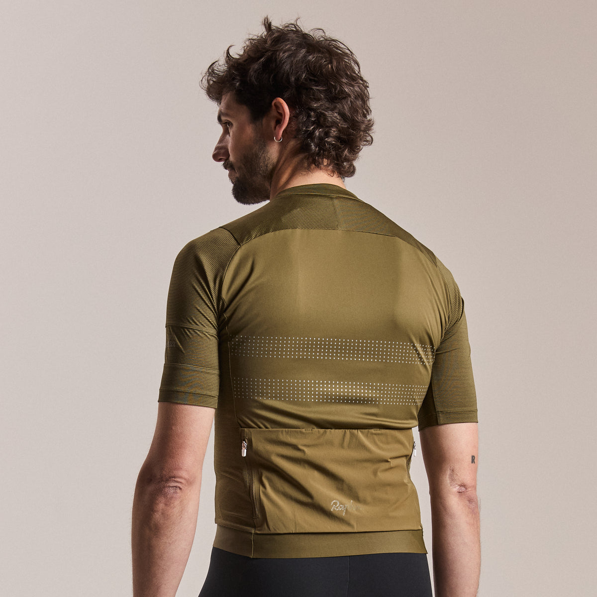 Men's Brevet Lightweight Jersey III - Dark Olive/Balsam Green