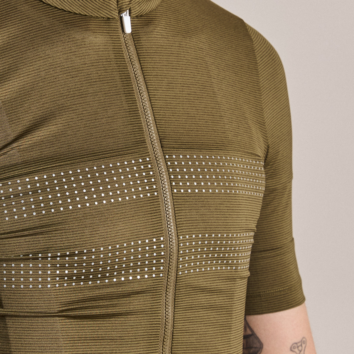 Men's Brevet Lightweight Jersey III - Dark Olive/Balsam Green