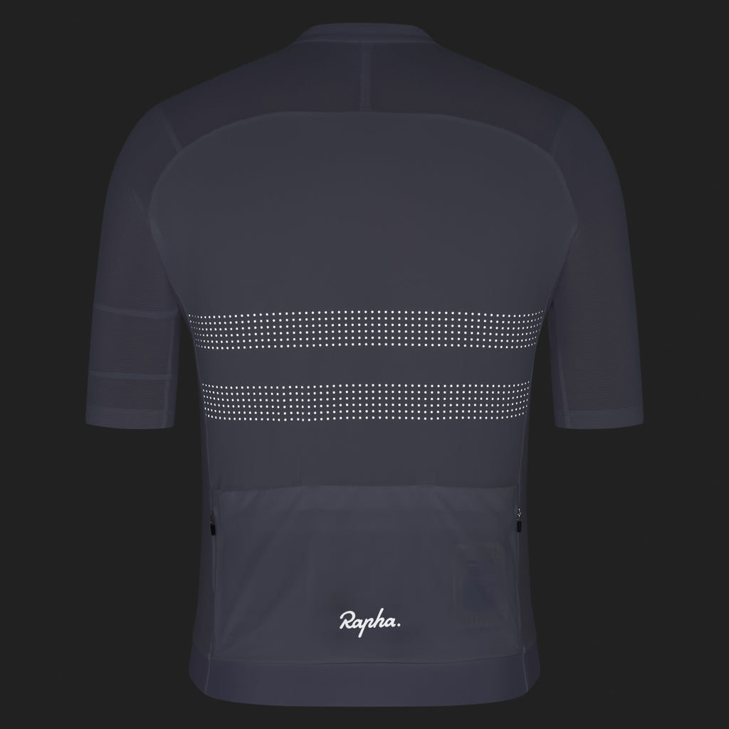 Men's Brevet Lightweight Jersey III - White/Silver