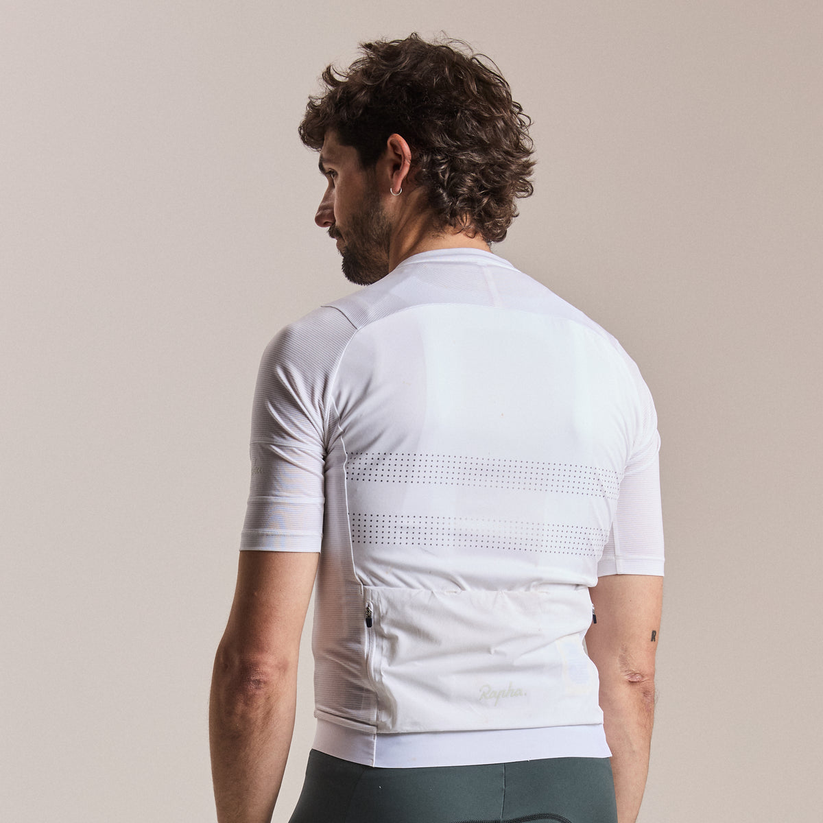 Men's Brevet Lightweight Jersey III - White/Silver