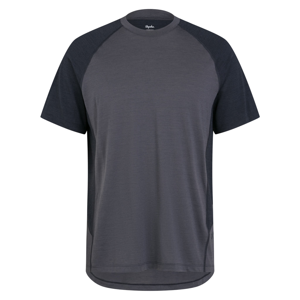 Explore Merino T-Shirt - Asphalt / Vulcan