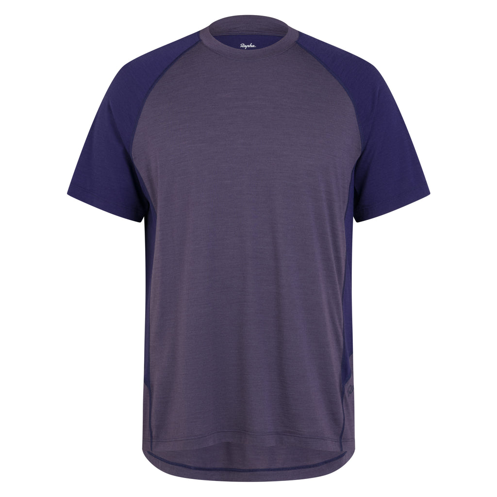 Explore Merino T-Shirt - Graystone / Eclipse