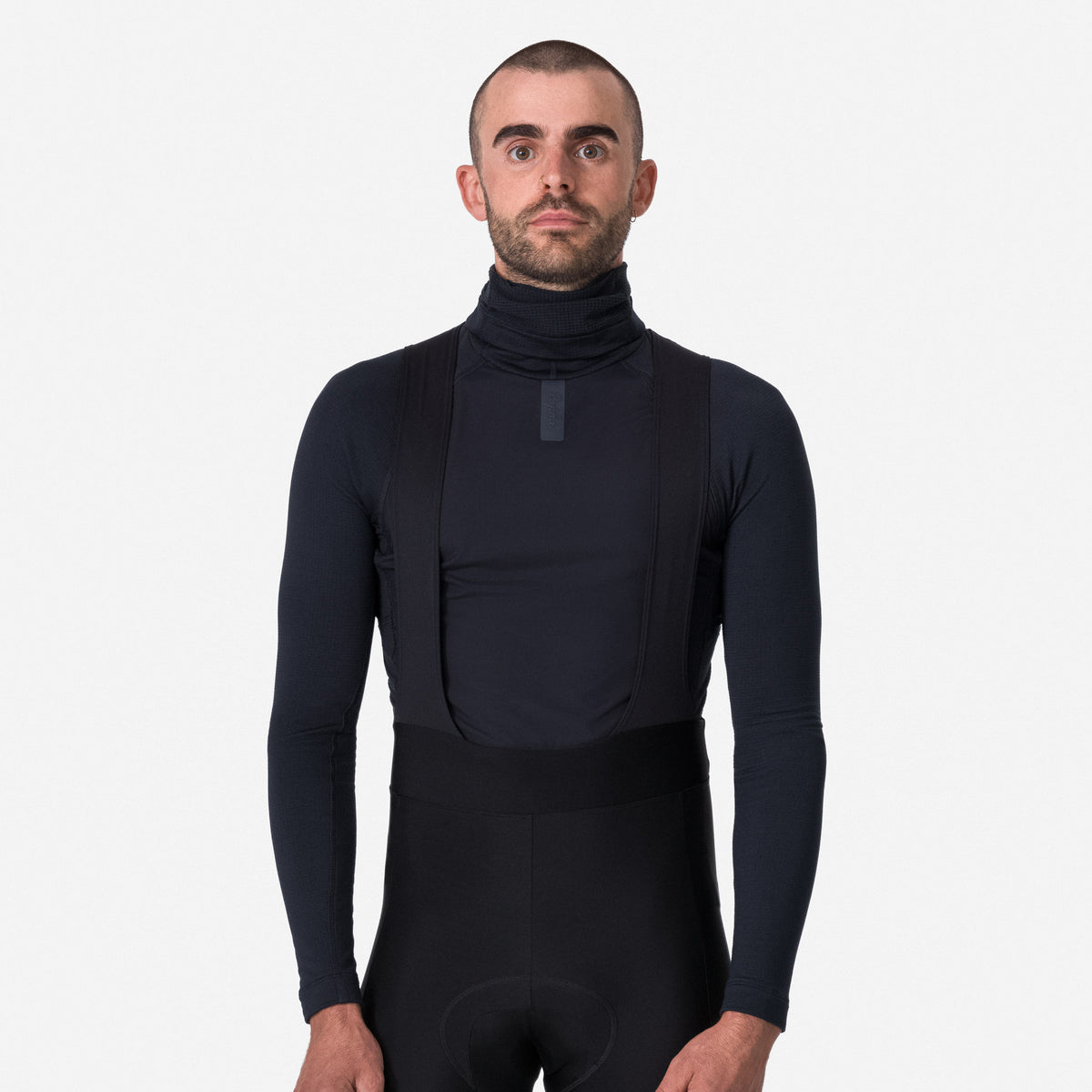 Men's Insulated Windblock Base Layer - Black / Black
