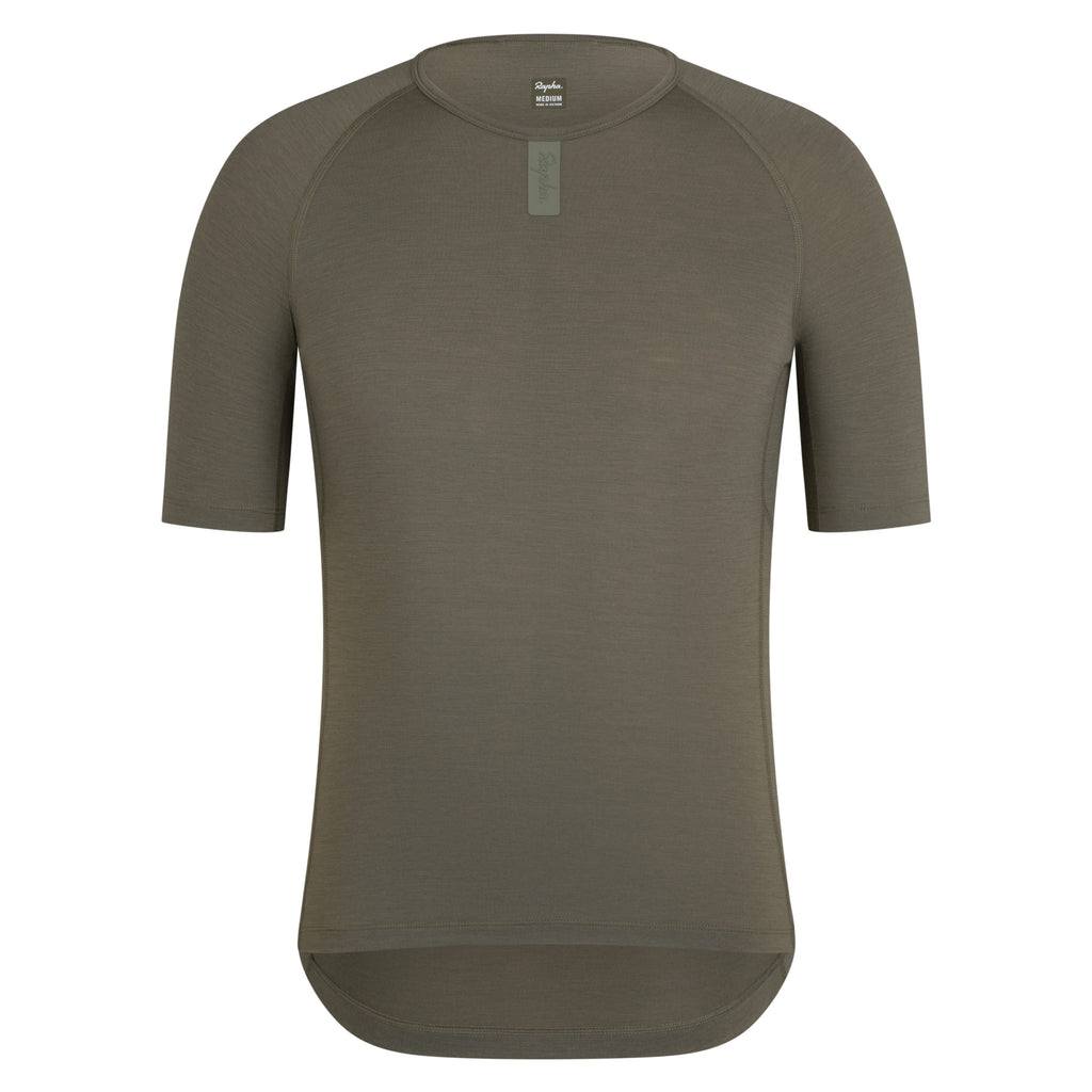 Merino Base Layer - Short Sleeve - Green/Green