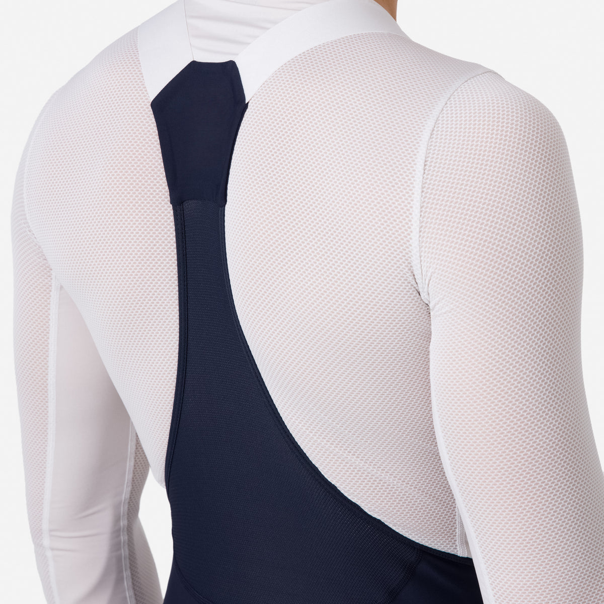 Men's Pro Team Lightweight Tights - Dark Navy/White