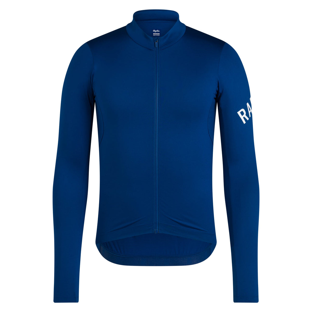 Men's Pro Team Long Sleeve Midweight Jersey - Fossil Blue/White