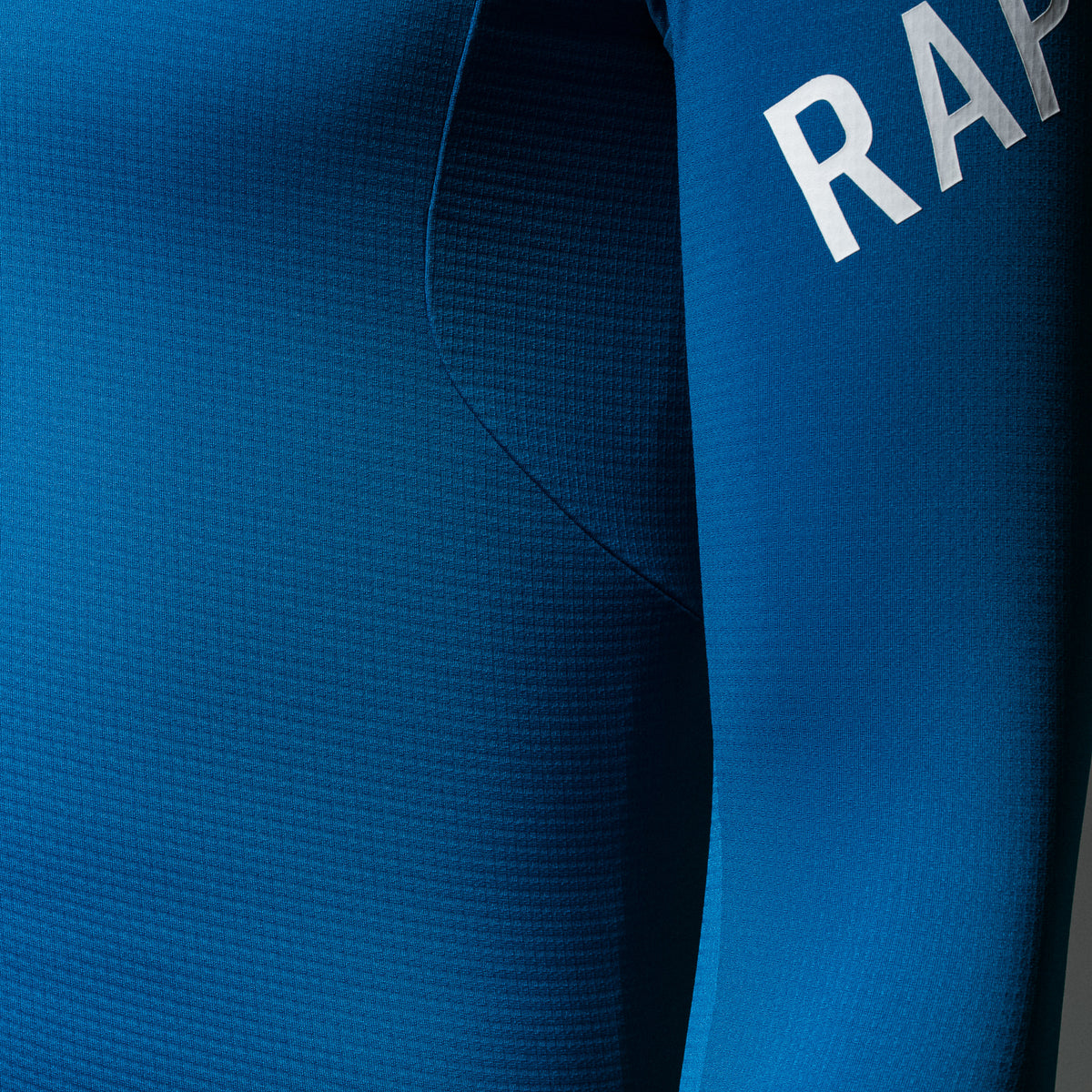 Men's Pro Team Long Sleeve Midweight Jersey - Petrol Blue/White