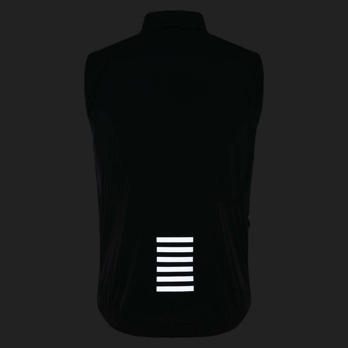 Men's Pro Team Insulated Gilet - Black/White