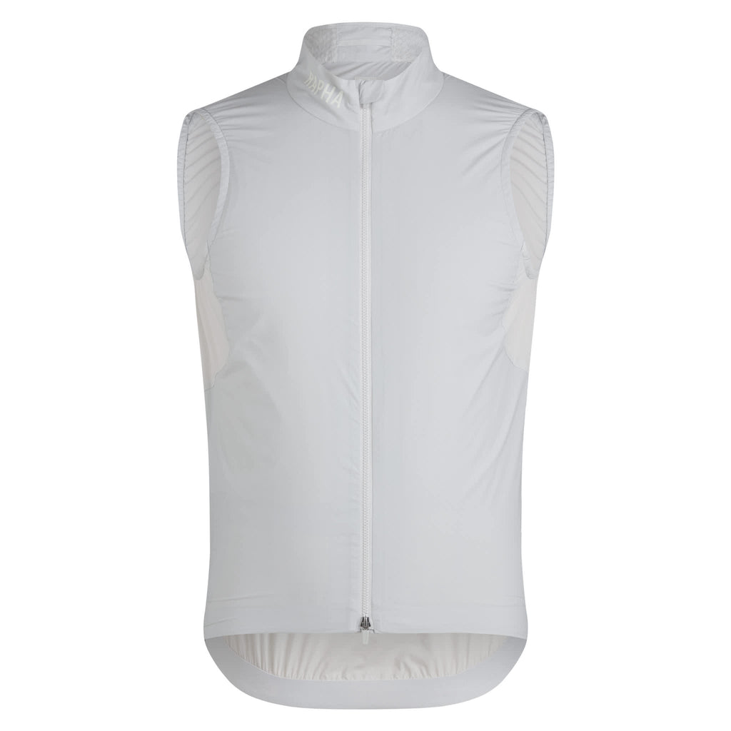 Men's Pro Team Insulated Gilet - Silver/White