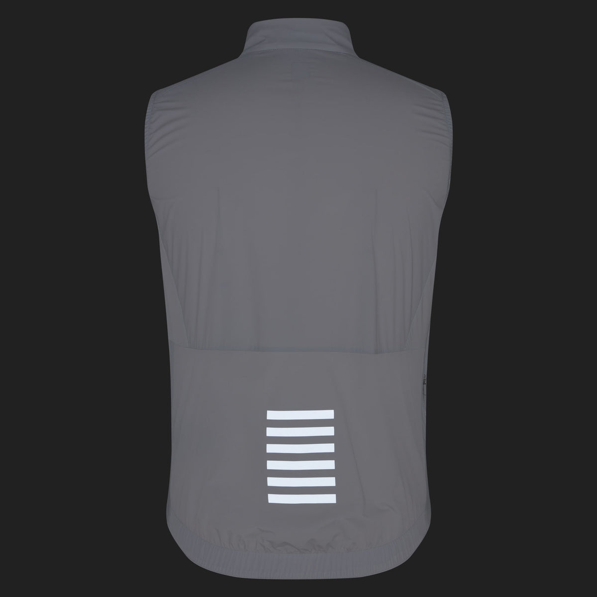 Men's Pro Team Insulated Gilet - Silver/White