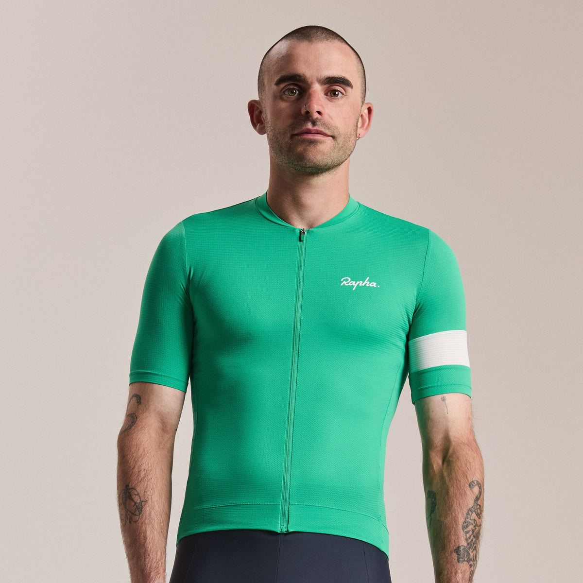 Men's Core Lightweight Jersey - Fresh Green/White