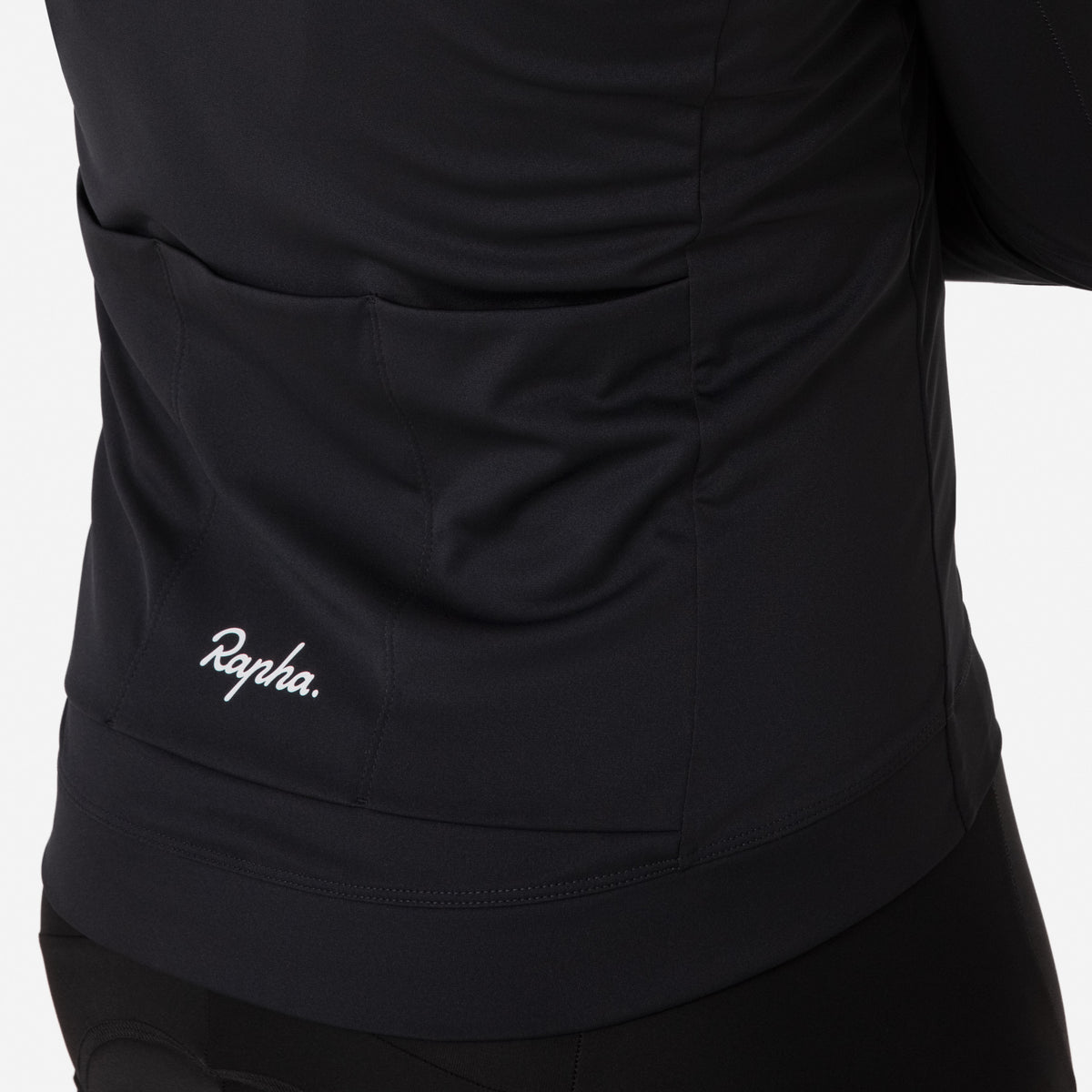 Men's Core Long Sleeve Thermal Jersey - Black/White
