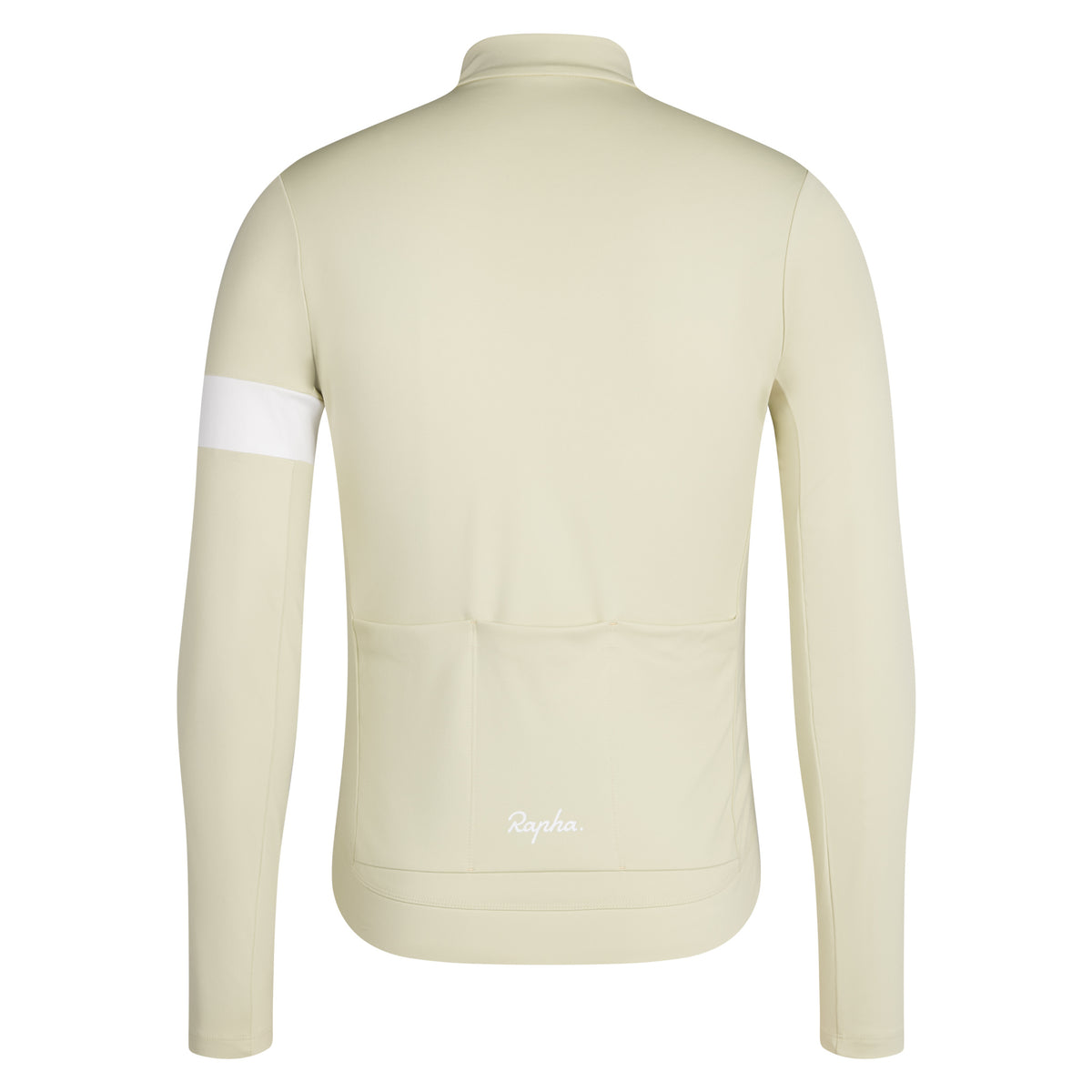 Men's Core Long Sleeve Thermal Jersey - Hay/White