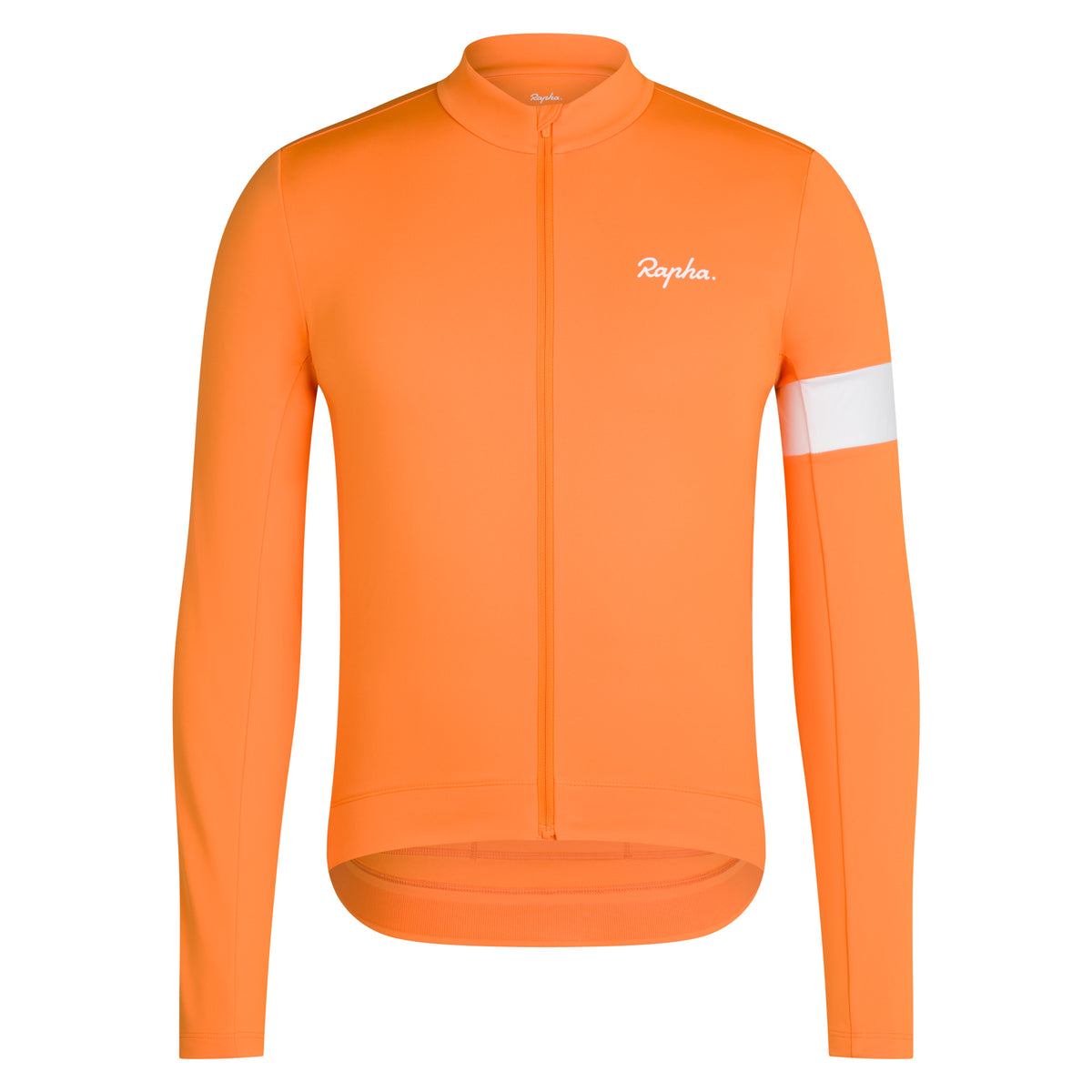Men's Core Long Sleeve Thermal Jersey - Orange/White