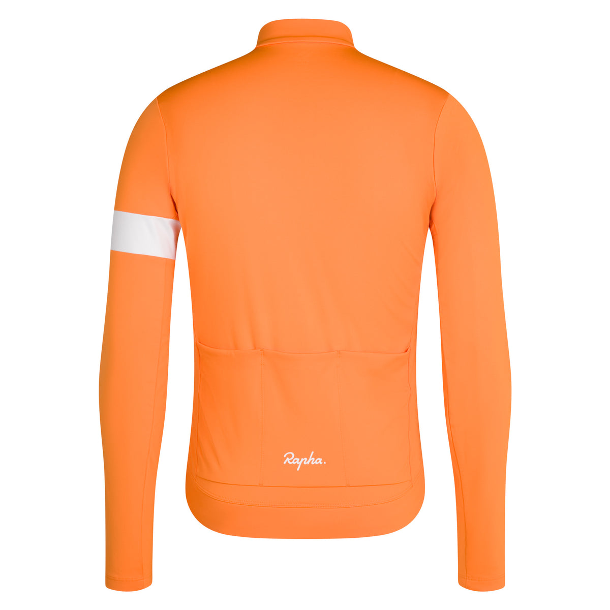 Men's Core Long Sleeve Thermal Jersey - Orange/White