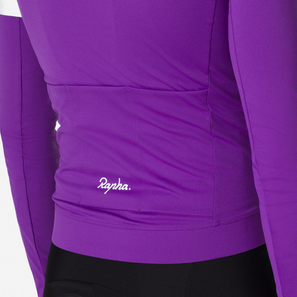 Men's Core Long Sleeve Thermal Jersey - Ultraviolet/White