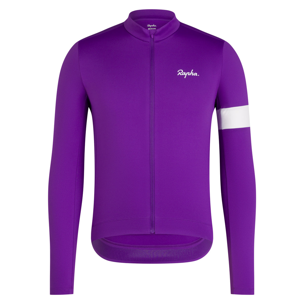 Men's Core Long Sleeve Thermal Jersey - Ultraviolet/White