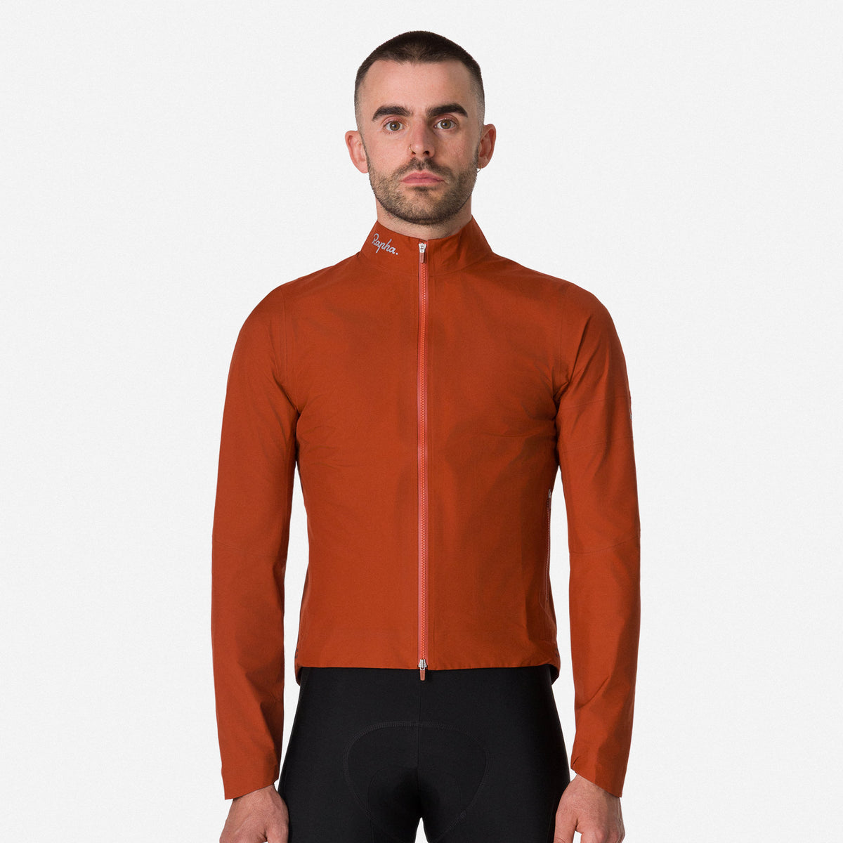 Men's Rapha Gore-Tex Rain Jacket - Paprika/Silver