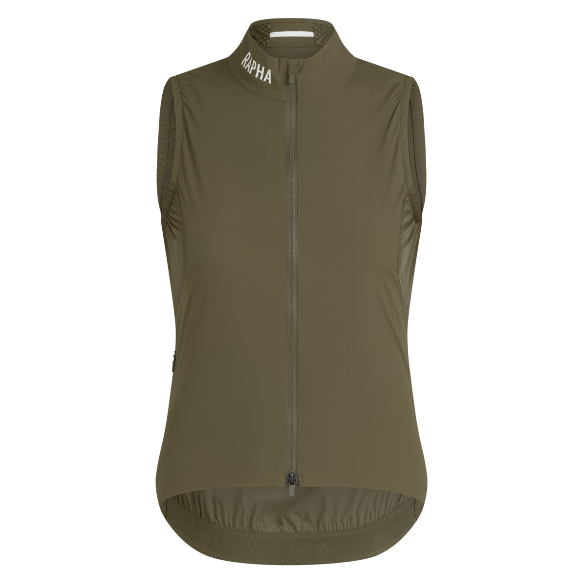 Women's Pro Team Insulated Gilet - Moss Green/White