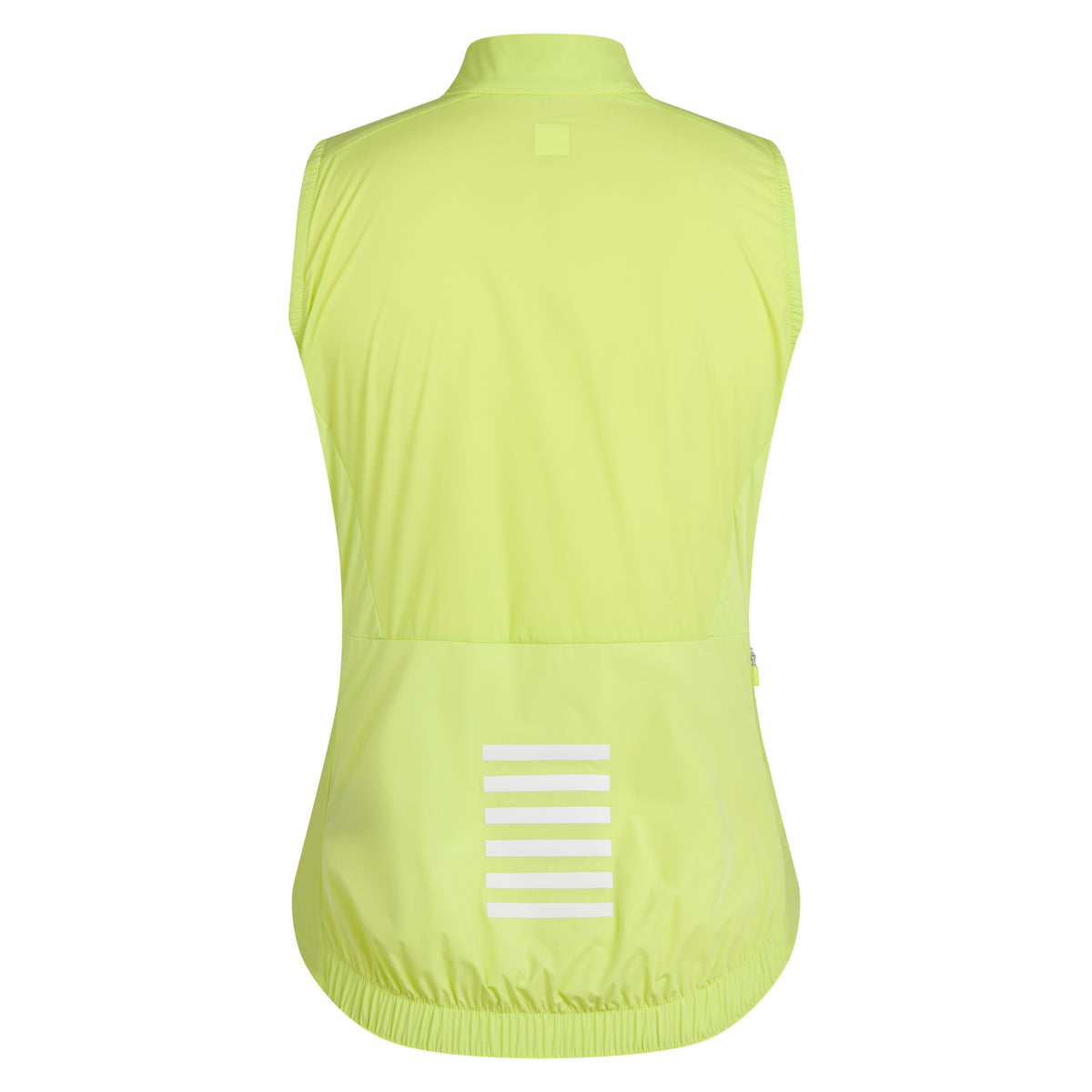 Women's Pro Team Insulated Gilet - Lime Green/White