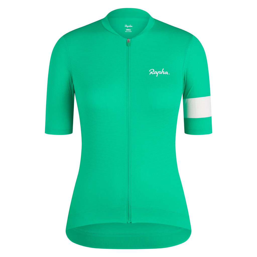 Women's Core Lightweight Jersey - Fresh Green/White