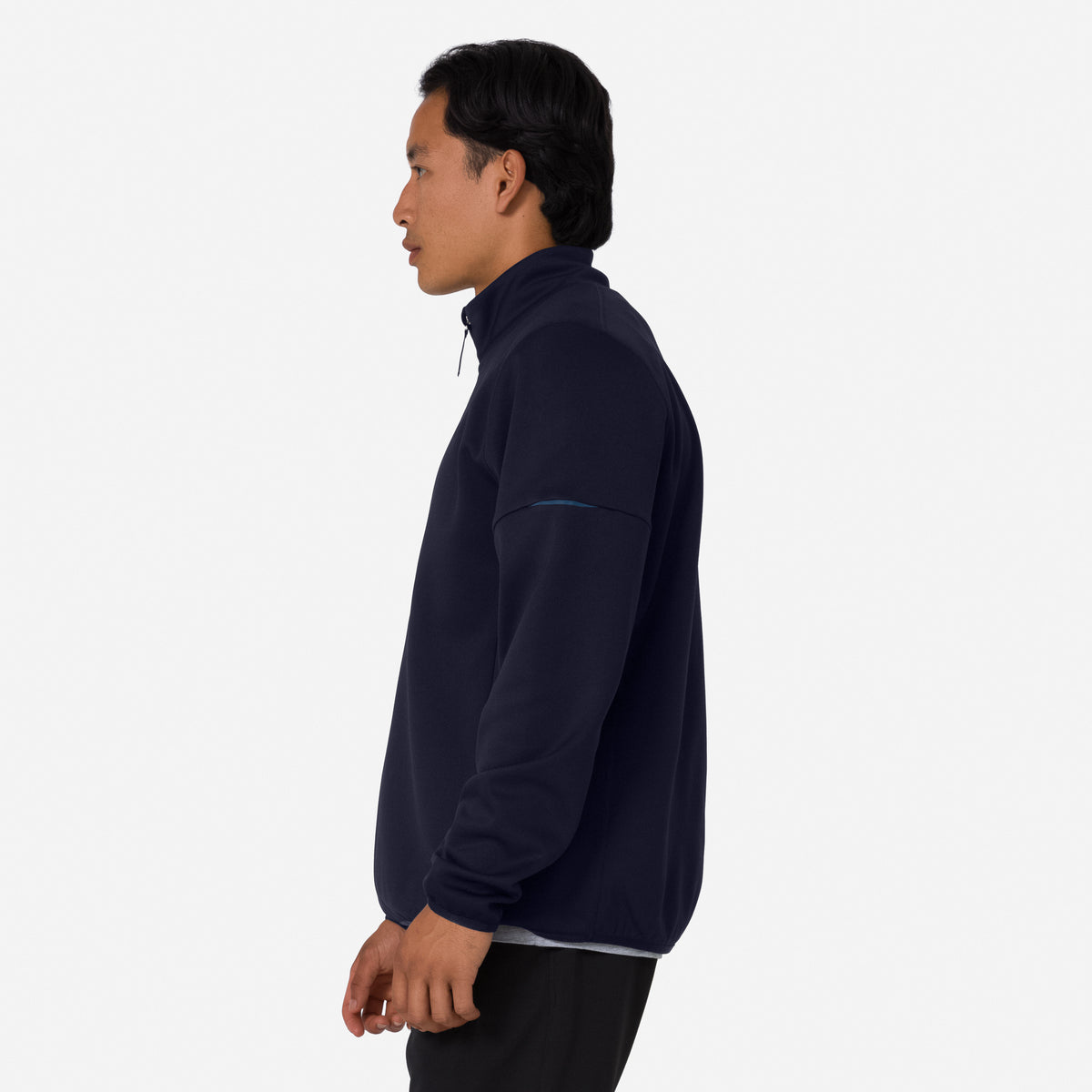 Men's Tech Fleece Half Zip - Night Sky / Pageant Blue