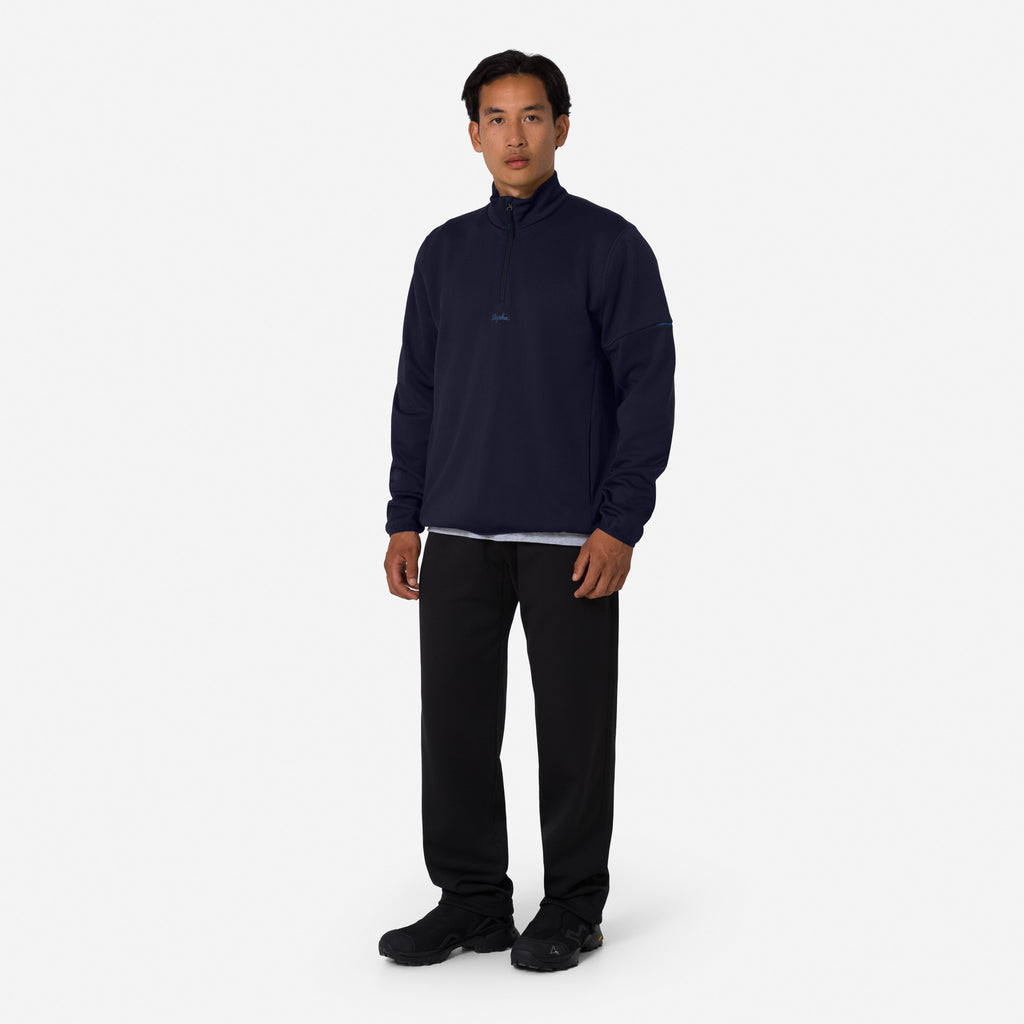 Men's Tech Fleece Half Zip - Night Sky / Pageant Blue