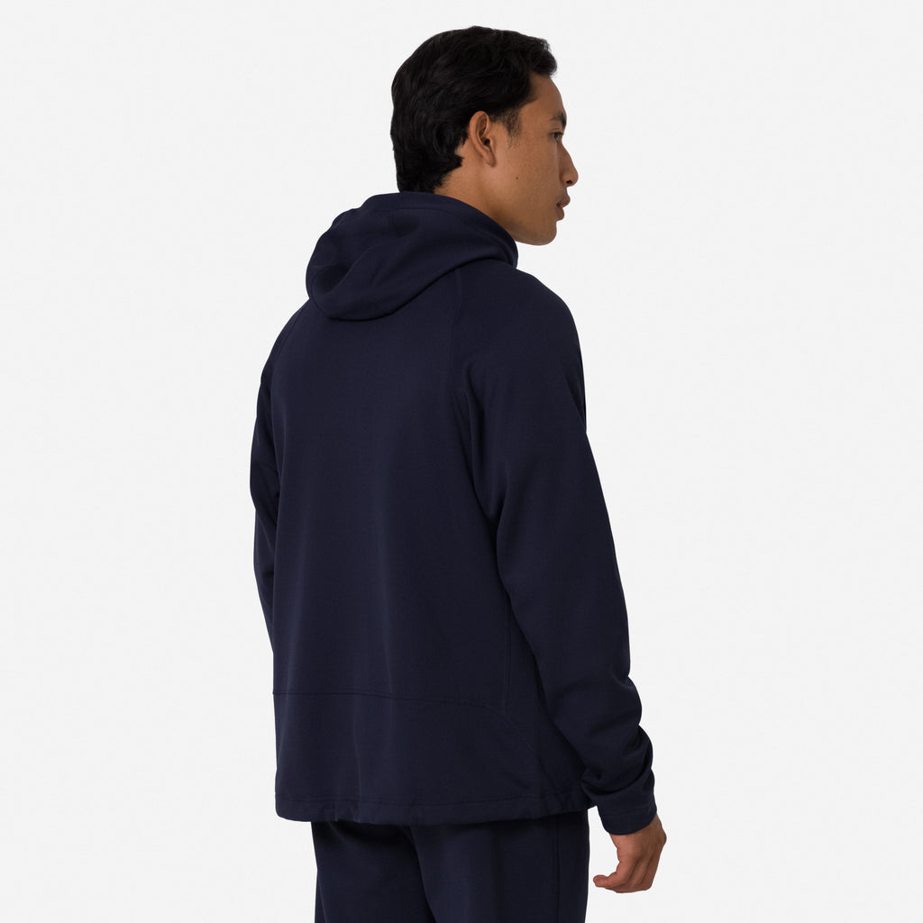 Men's Tech Fleece Zip Hoodie - Night Sky / Pageant Blue