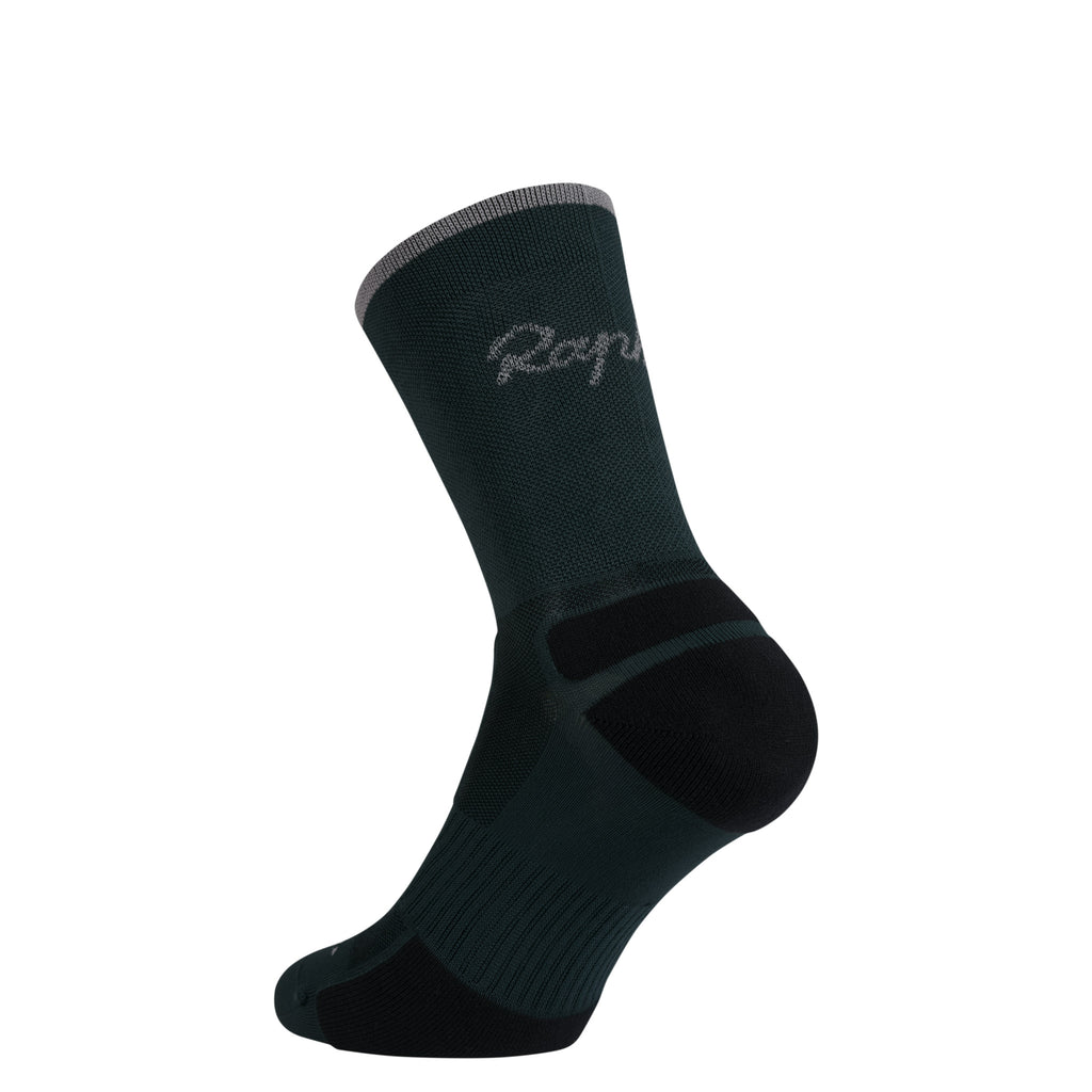 Brevet Socks - Dark Forest/Dark Grey