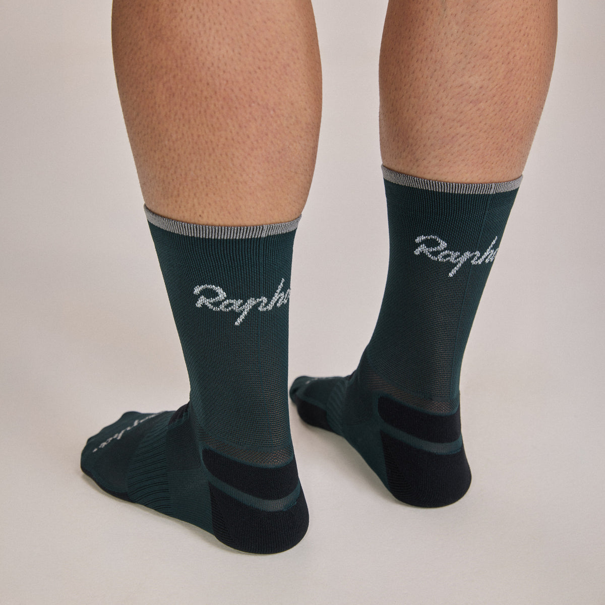 Brevet Socks - Dark Forest/Dark Grey