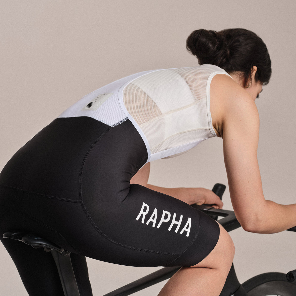 Women's Pro Team Training Bib Shorts II - Regular - Black/White