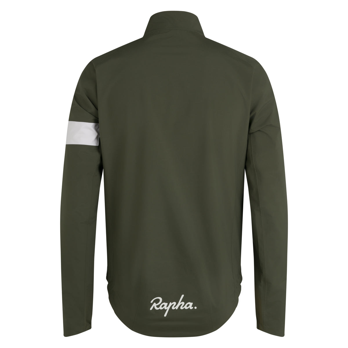 Men's Core Rain Jacket III - Dark Green/White