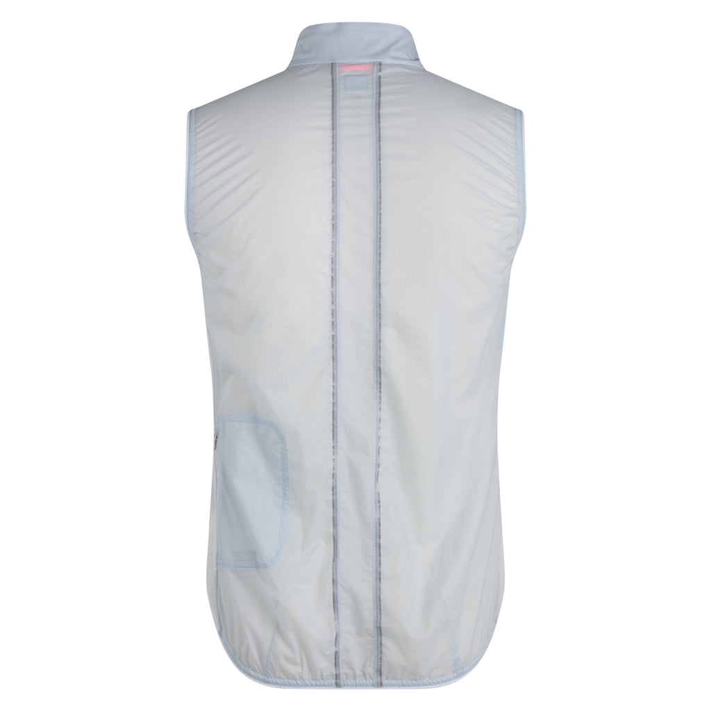 Men's Brevet Element Wind Gilet - Ice/Silver Reflective