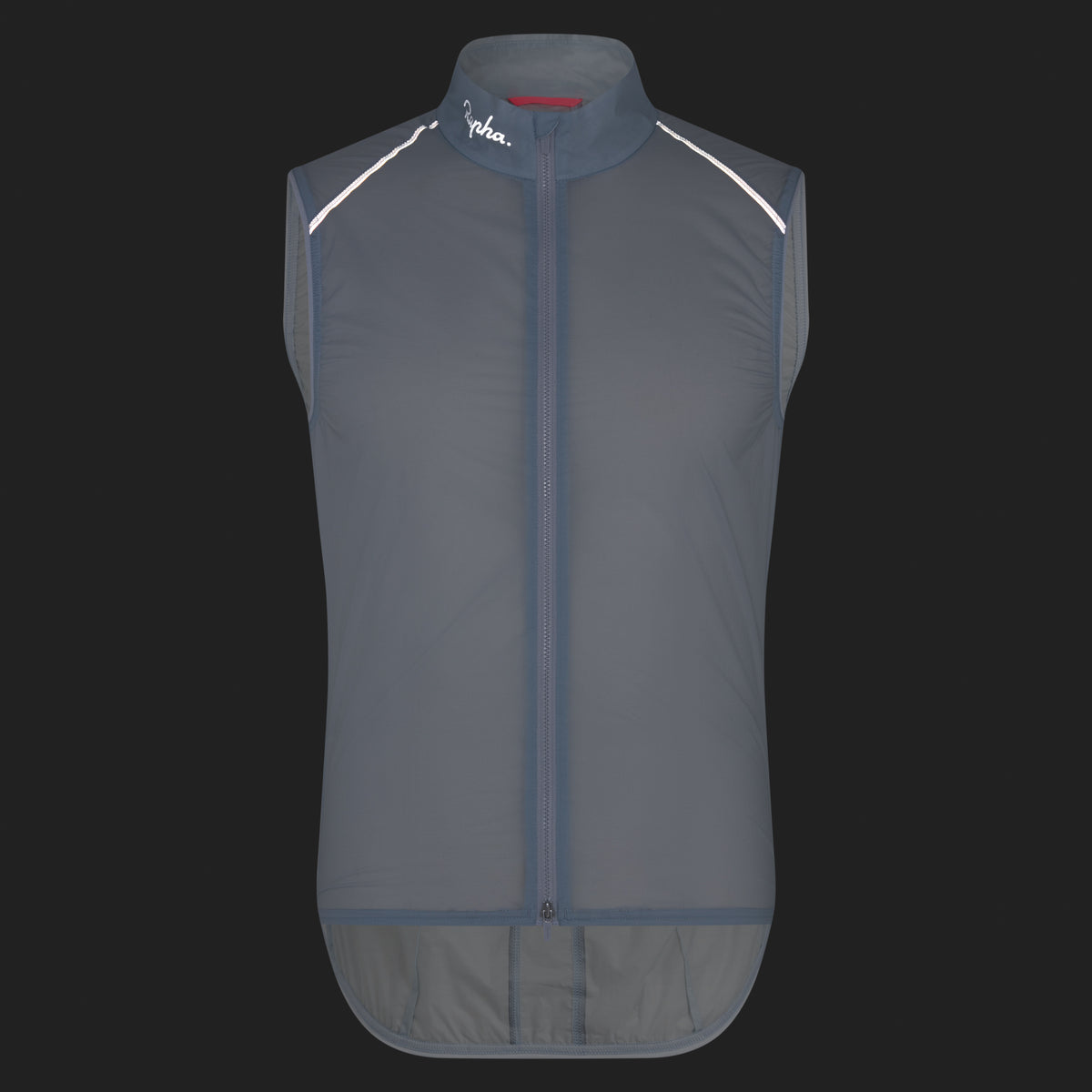 Men's Brevet Element Wind Gilet - Ice/Silver Reflective