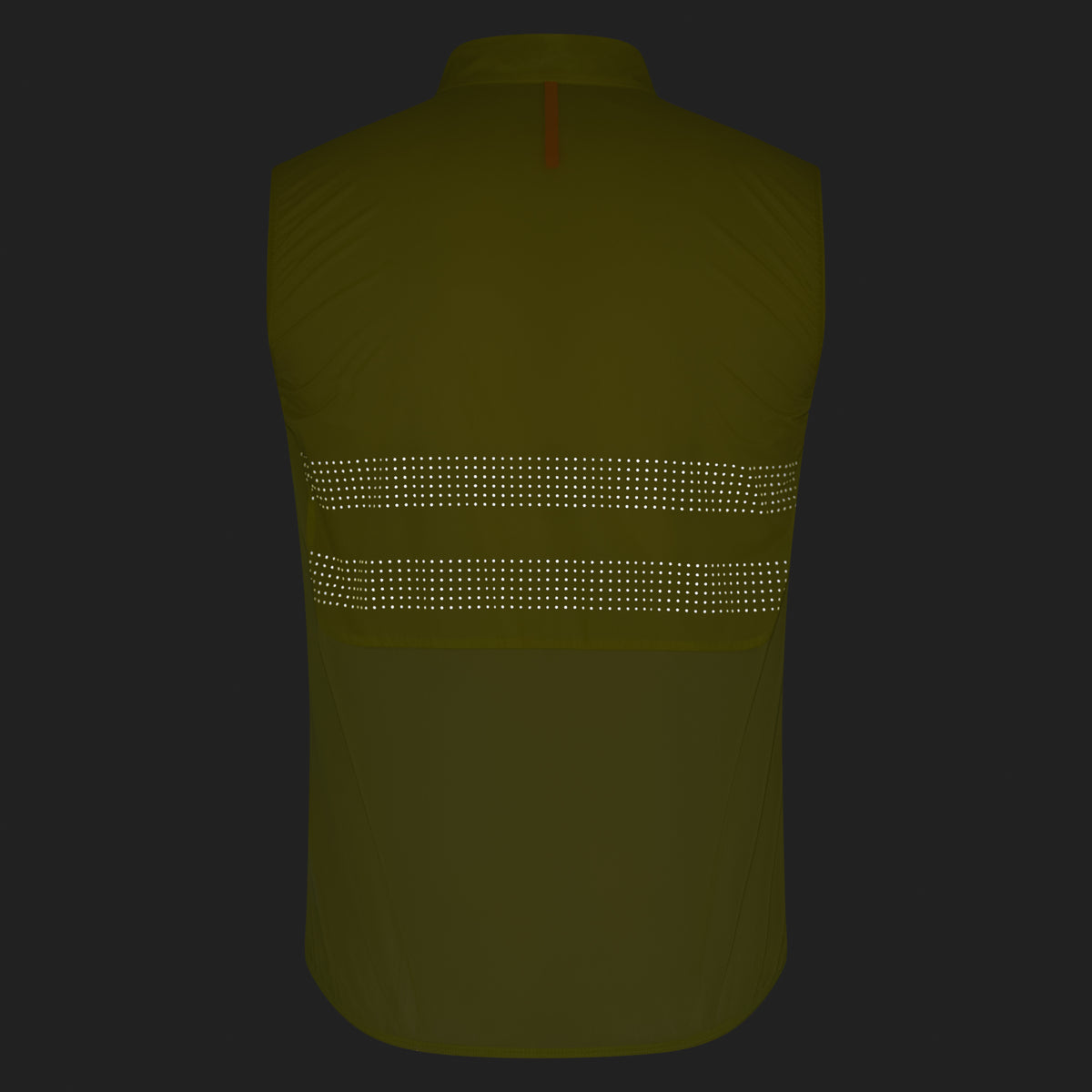 Men's Brevet Wind Gilet III - Chartreuse/Silver
