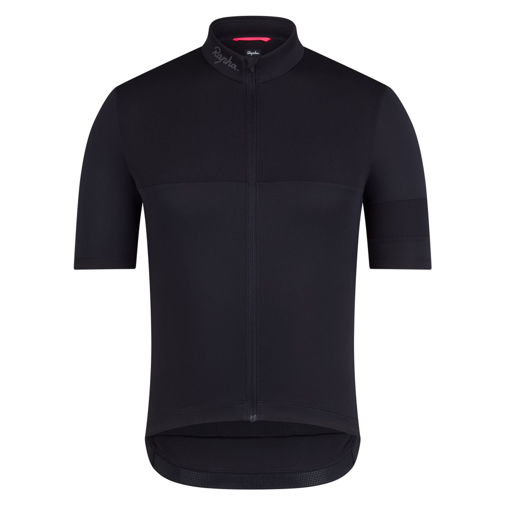 Men's Brevet Element Jersey - Black/Dark Grey