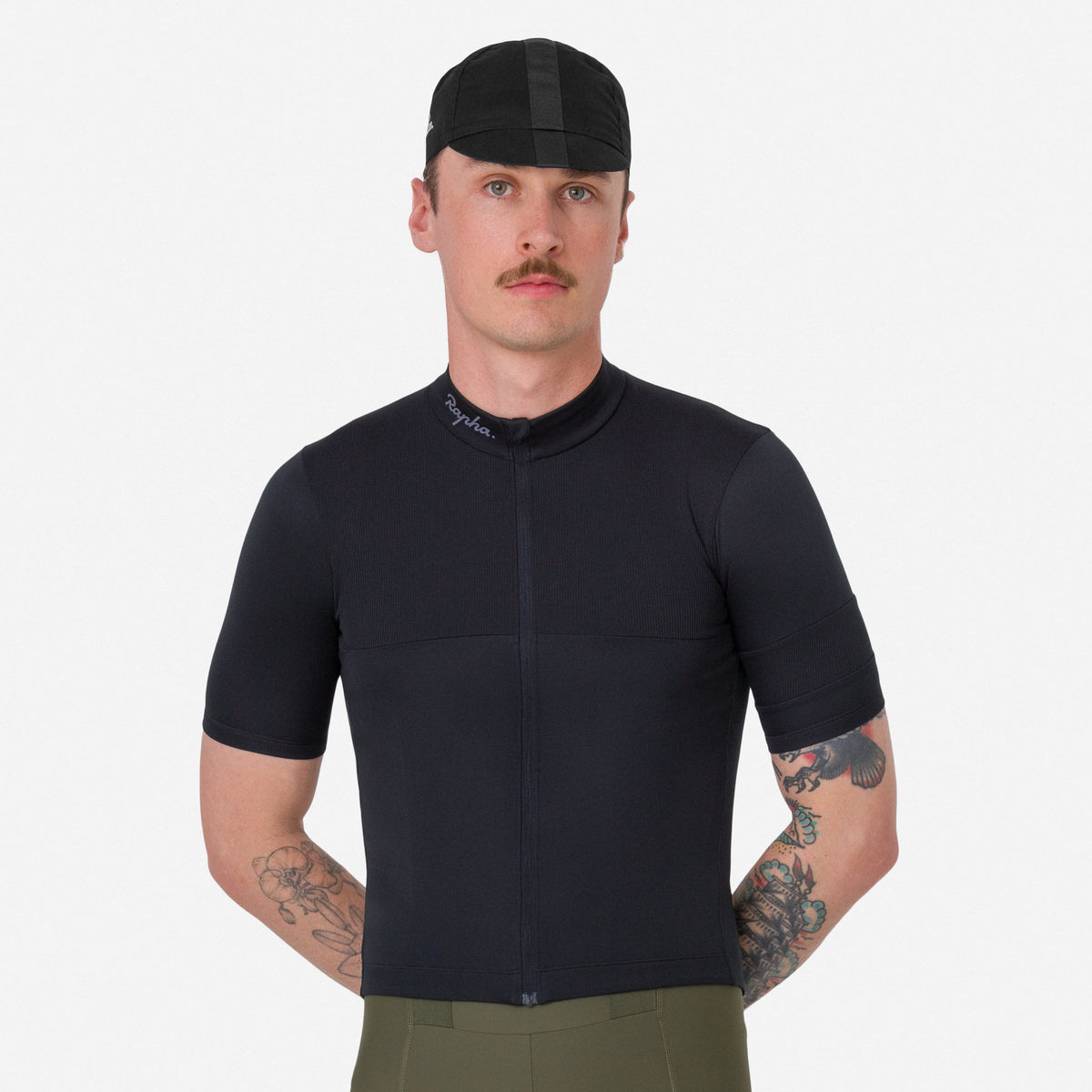 Men's Brevet Element Jersey - Black/Dark Grey