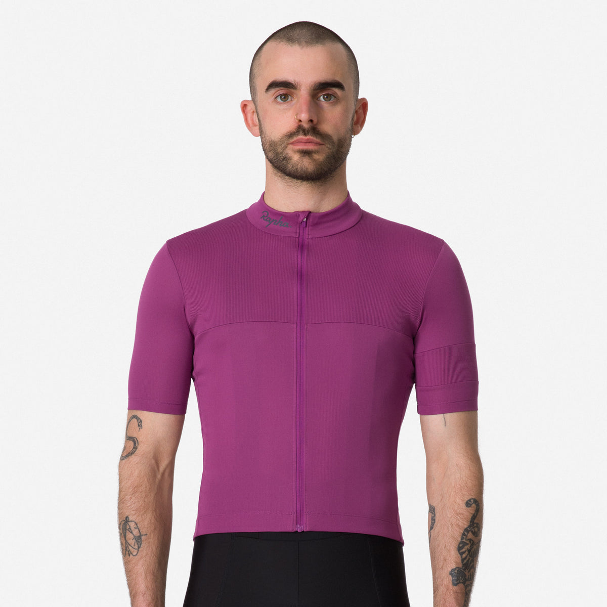Men's Brevet Element Jersey - Amethyst/Dark Navy