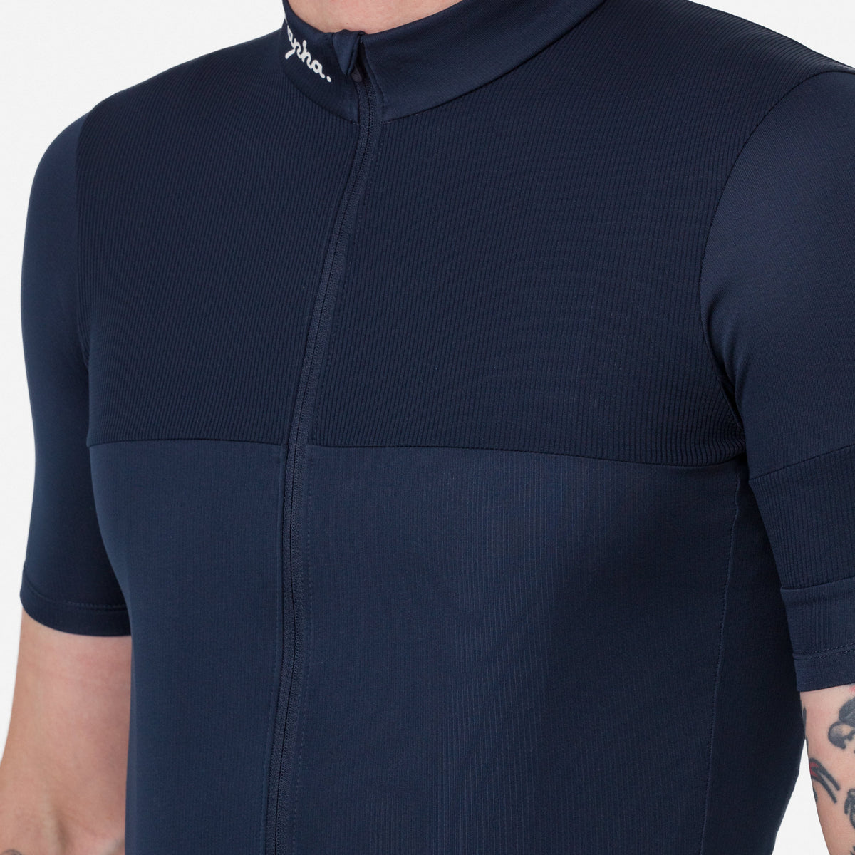 Men's Brevet Element Jersey - Dark Navy/White
