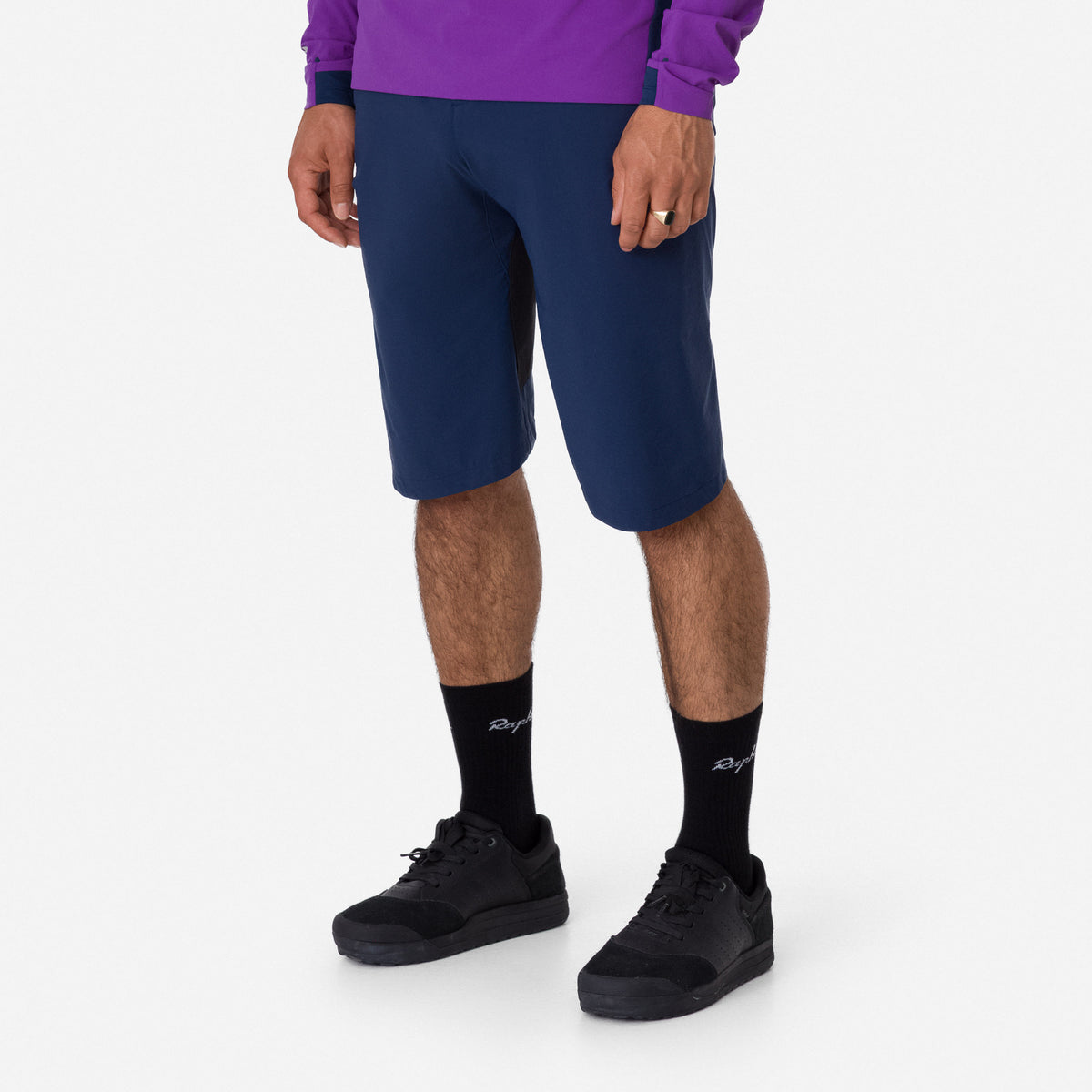 Men's Trail Finale Shorts - Marine Blue/Black