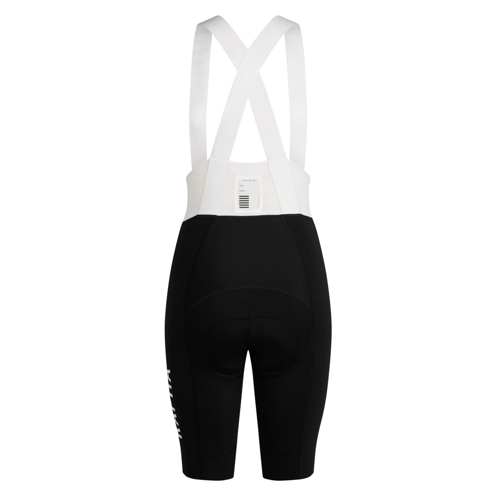 Women's Pro Team Bib Shorts III - Long - Black/White