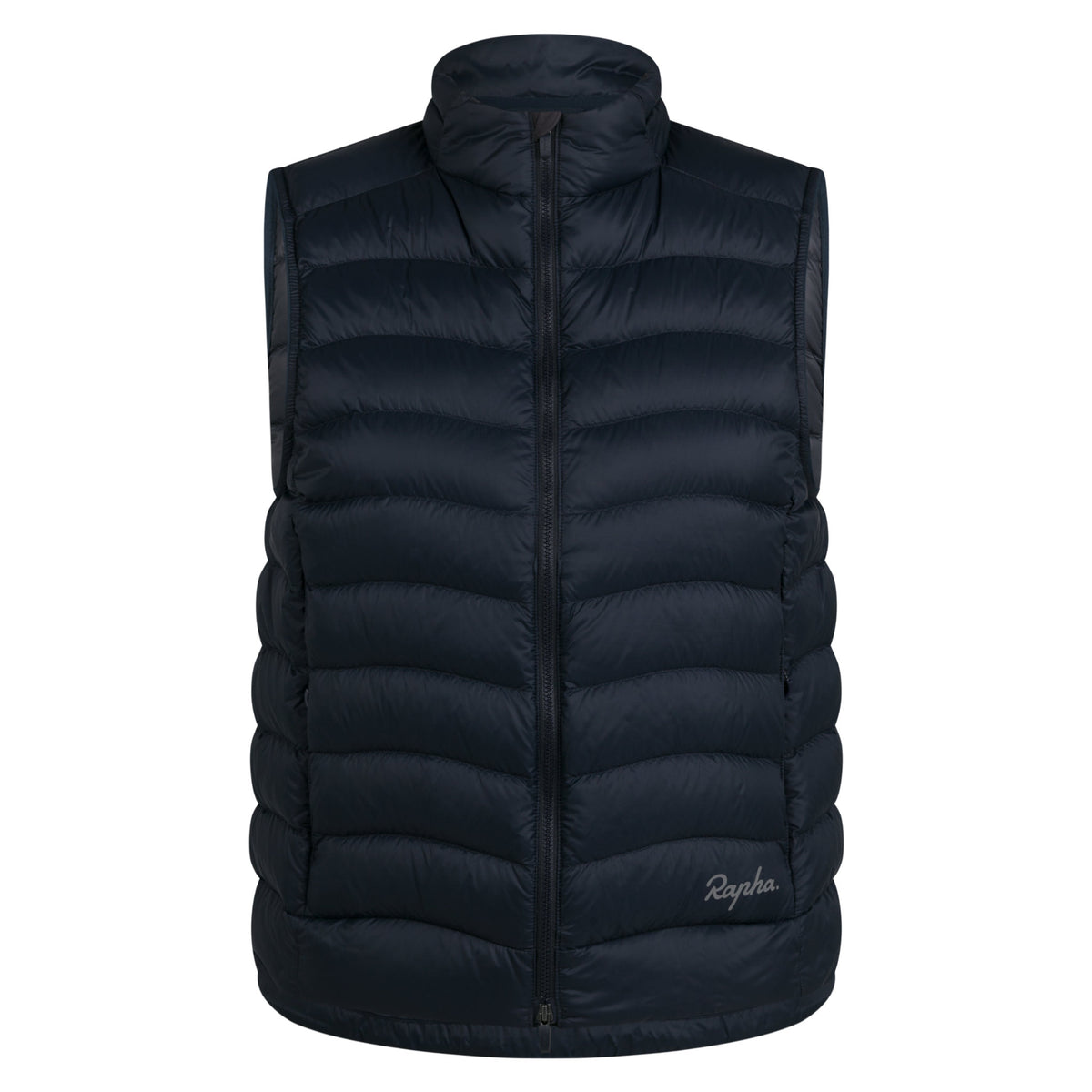 Women's Down Gilet - Black Charcoal/Dark Grey