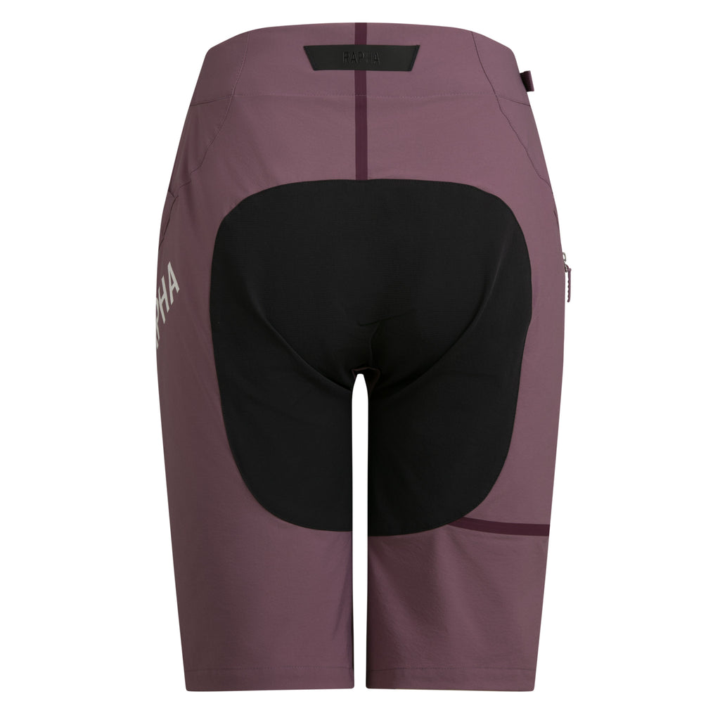 Women's Trail Finale Shorts - Amethyst/White