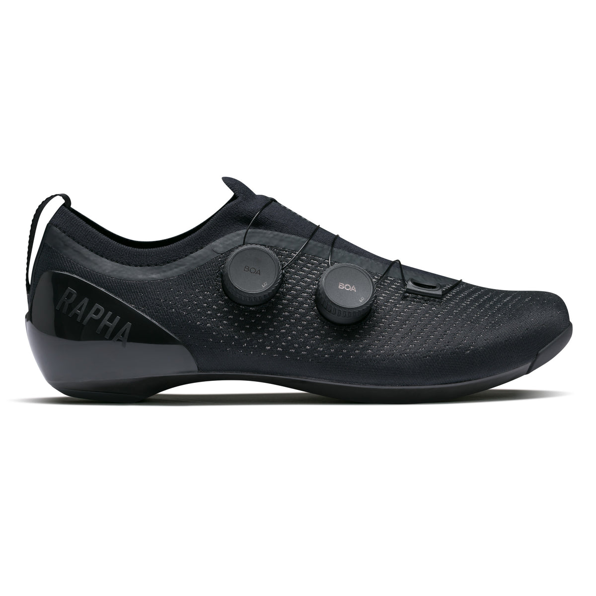Pro Team Powerweave Road Shoes - Black/Black