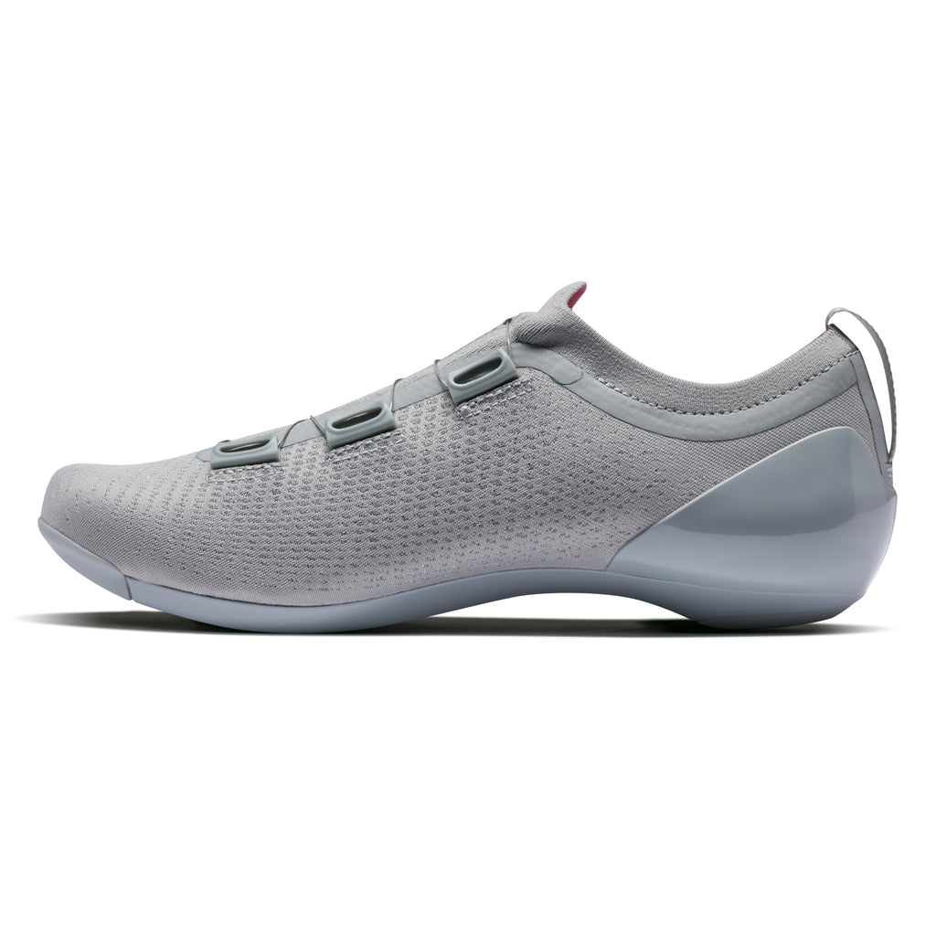 Pro Team Powerweave Road Shoes - Dark Grey/Silver