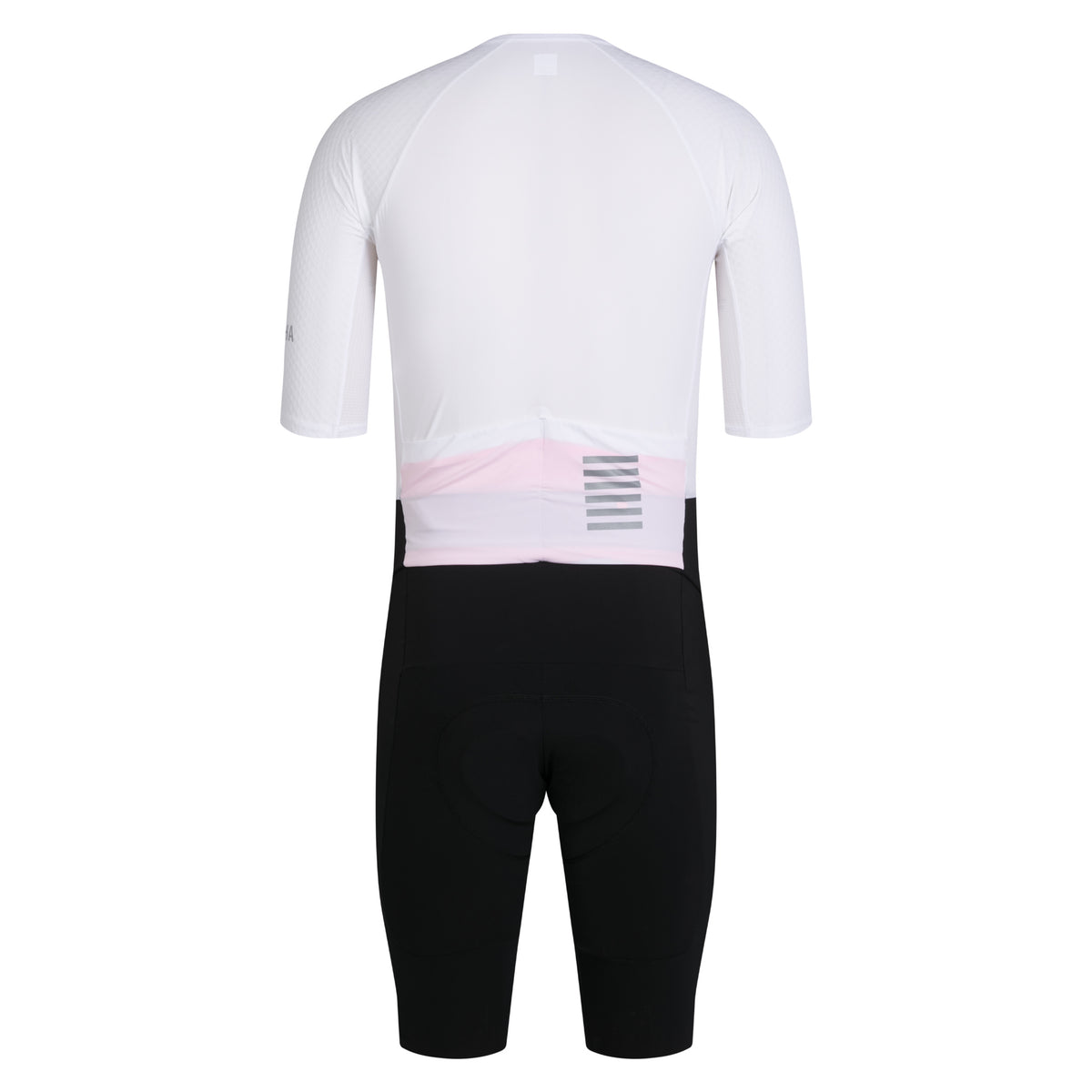 Men's Pro Team Summer Roadsuit - White/Black