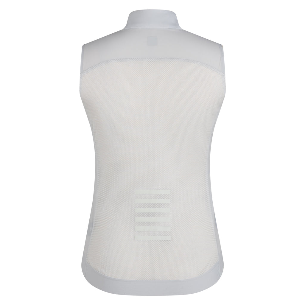 Women's Pro Team Gilet II - Silver/White