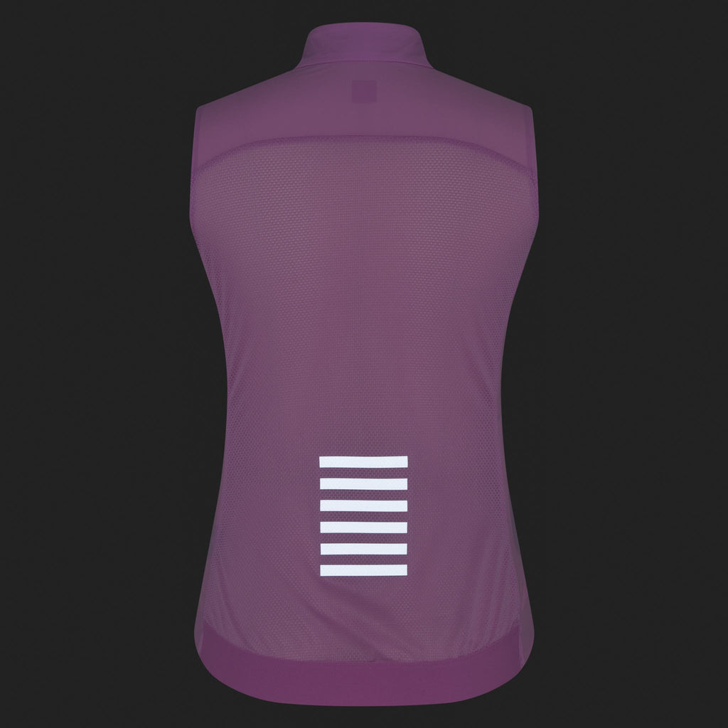 Women's Pro Team Gilet II - Quartz/White