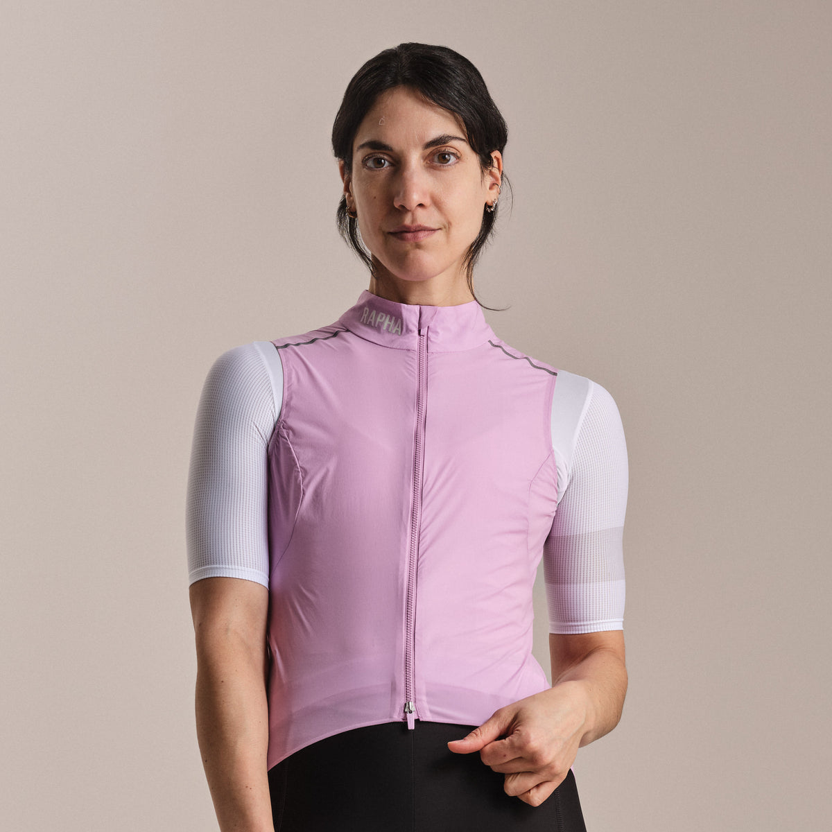 Women's Pro Team Gilet II - Quartz/White